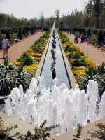 Looking down the Canal Garden.