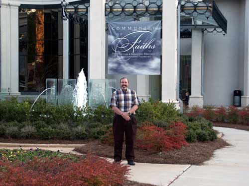 Joe at the Charlotte Museum of History