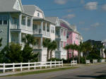 looking northwest across the street