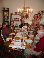 Ruth, Mother, Daddy, Alana, Diane, George, Carol, JP.