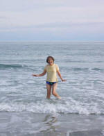 Mother, at 80 years old, loves to swim in the ocean!