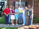 Tim (in part), Sue (far left); John, Jay, Anita, Diane, George, Mother, Daddy, Joe, Ruth