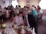 Ruth and Joe in the "Loaves and Fishes" dining room