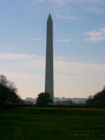 On the National Mall facing the Washington Monument