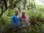 Jay and Daddy stroll a portion of more than 250 miles of pathways in Olympic National Forest. We're glad over half lie at low elevations, available for year-round enjoyment.