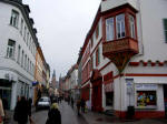 The same evening, Christa & Dieter treated us to a Zimmertheater evening near Bismarckplatz, gateway to Heidelberg's Fugngerzone, pedestrian zone.