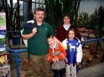 Hans-Werner & Jutta, Simon & Hannah in the cacti house. That afternoon they treated us to coffee in the conservatory cafe, and the next afternoon to an expansive, exciting Viking exhibit in Speyer.